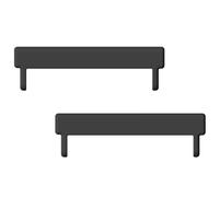 Oxxggkao Adattatore per cinturino in metallo resistente, compatibile con cinturini per smartwatch da 0,95 pollici 87 pollici o 95 pollici 79 pollici, colore nero cinturino in tutto il mondo, One Size