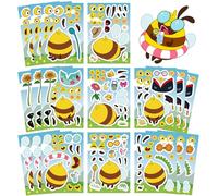 Oxxggkao Adesivi decorativi per tavolette a tema multiplo, materiali in PVC, 24 pezzi, autoadesivi, a prova di graffio per dispositivi, adesivi protettivi impermeabili