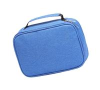 Oxxggkao Astuccio multifunzione ad alta capacità con 72 scomparti per matite colorate con 2 manicotti rimovibili, Blu