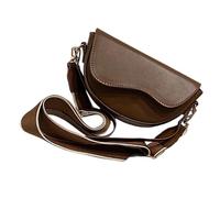 Oxxggkao Borsa a tracolla da donna alla moda in pelle con sellino in pelle piccola borsa a tracolla con chiusura a tracolla pochette in pelle borse sotto le ascelle piccole borse a tracolla, Colore