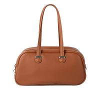 Oxxggkao Borsa a tracolla da donna alla moda in pelle PU elegante e pratica borsa sotto le ascelle per l'uso quotidiano e lo shopping a spalla di tutti i giorni, Marrone