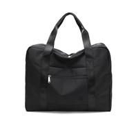 Oxxggkao Borsa da viaggio leggera e resistente all'acqua per viaggi brevi adatta per pendolari e viaggi borsa da viaggio individui o coppie, Nero , One Size