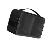 Oxxggkao Borsa trasportabile per 8 sacchi, divisorio interno staccabile, tasca frontale in PVC trasparente per una facile organizzazione, divisore rimovibile