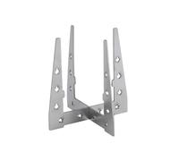 Oxxggkao Bruciatori per fonduta portatili in acciaio inossidabile Backpacking Stufa di sopravvivenza all'aperto per gli appassionati del campo Compatti Escursionismo Stove Stand