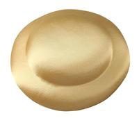 Oxxggkao Cappello a cilindro da modisteria, fedora, per hostess, per hostess, fascinator, per viaggi e riunioni all'aperto, stile vintage francese, Oro, Taglia unica