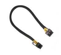 Oxxggkao Cavo di alimentazione PCIe da 10 pin a doppio 6+2 pin con lunghezza standard di 50 cm per più server di marca Funzionalità Cavo scheda grafica conveniente