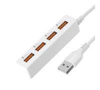 Oxxggkao Cavo splitter USB 2.0 da USB maschio a 4 femmina USB2.0 convertitore multiporta cavo di espansione multiporta splitter splitter per trasferimento dati