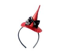 Oxxggkao Cerchio per capelli alla moda da strega, ornamento per capelli, strumento per lo styling dei capelli, per bambini e adulti, accessori per foto, comodo copricapo natalizio