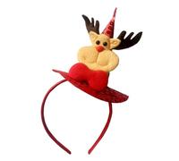 Oxxggkao Cerchio per capelli alla moda da strega, ornamento per capelli, strumento per lo styling dei capelli, per bambini e adulti, accessori per foto, comodo copricapo natalizio