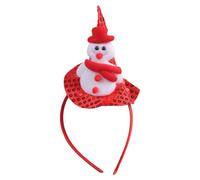 Oxxggkao Cerchio per capelli alla moda da strega, ornamento per capelli, strumento per lo styling dei capelli, per bambini e adulti, accessori per foto, comodo copricapo natalizio