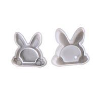 Oxxggkao Conigli in Silicone Multiuso per Atmosfere Figurina Luce e Creativa per Progetti