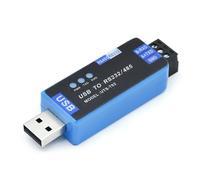 Oxxggkao Convertitori da USB a RS232 RS485 con display LED di stato e protezioni ESD adatti per sistemi di controllo industriale