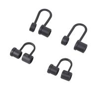 Oxxggkao Custodia in silicone Antilost per caricabatterie con cinghie di conversione e legami in morbido silicone porta cavo USB C Cover Antilost