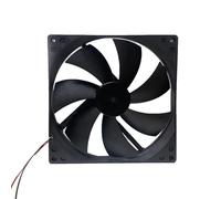 Oxxggkao DC12V 18025 Universals Compatibilità Ventilatore con cuscinetto a sfera Facile installazione in vari casi per la dissipazione del calore del computer Antiurto Brushless Fan