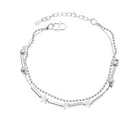 Oxxggkao Elegante gioiello da donna minimalista placcato in argento con tendenze coreane e ciondolo per feste in stile coreano, Misura unica, come descritto