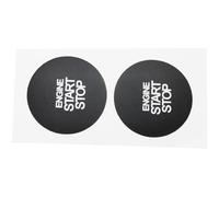 Oxxggkao Etichetta di sicurezza del bottone dell'automobile di alta qualità della sostanza del PVC della prova del graffio faccia decorativa ha rafforzato la presa contro l'etichetta del bottone