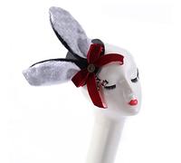 Oxxggkao Fermagli per capelli Steampunk Fascinator cappello piccolo cappello gotico copricapo orecchie clip per ragazze Day Of The Dead copricapo Steampunk Fascinator per le donne
