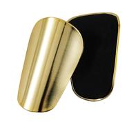 Oxxggkao Gambali da calcio a rilascio rapido, resistenti agli urti, vestibilità comoda, adatte per tutte le età, per adulti, con imbottitura in schiuma