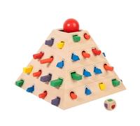 Oxxggkao Gioco educativo Puzzle con mollette con Bastoncini Colorati, Giocattolo educativo precoce per potenziamento cognitivo