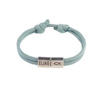 Oxxggkao Gioiello regolabile per cerimonia religiosa, per battesimo, prima comunione, cresima, corda intrecciata, Misura unica, come descritto