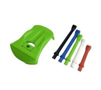 Oxxggkao Golf Simulator Tees Base stabile lancia Monitor Trainer per allenamento domestico Golf Accessori da gioco Supporto per base in erba durevole con simulatore pretagliato