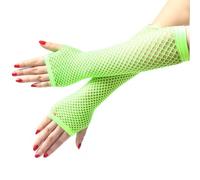 Oxxggkao Guanti lunghi lunghi punk comodi guanti elasticizzati rete da pesca maglie elastiche per la pesca e la presa antiscivolo del cantiere