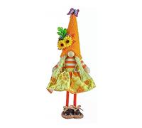 Oxxggkao Harvest Festival Bambola senza volto CowboyRudolf Girasole Raccolta Bambole senza volto Festa del Ringraziamento Decorazione Bambola Figura 1PC Harvest Decor Panno D