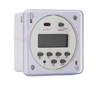 Oxxggkao Interruttori temporizzati digitali programmabili 12V / 24V / 110V / 220V 16A con Opzione Pianificazione Flessibile per apparecchiature domestiche Temporizzatore programmabile