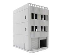 Oxxggkao Kit di montaggio per edifici giapponesi in scala 1/150 per gli amanti dei modelli e decoratori Progetto di pianificazione urbana Costruzione del paesaggio Modello Casa