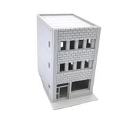 Oxxggkao Kit di montaggio per edifici giapponesi in scala 1/150 per gli amanti dei modelli e decoratori Progetto di pianificazione urbana Costruzione del paesaggio Modello Casa