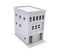 Oxxggkao Kit di montaggio per edifici giapponesi in scala 1/150 per gli amanti dei modelli e decoratori Progetto di pianificazione urbana Costruzione del paesaggio Modello Casa
