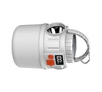 Oxxggkao Luce LED multiuso trasportabile con ricarica solare 7 approcci modificabili esemplare per emergenze di campeggio Doppia potenza illuminazione esterna di crisi