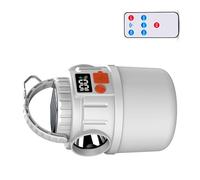 Oxxggkao Luce LED multiuso trasportabile con ricarica solare 7 approcci modificabili esemplare per emergenze di campeggio Doppia potenza illuminazione esterna di crisi