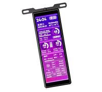 Oxxggkao Miniatura Computer Case Schermo secondario con display LCD IPSs da 4,5 pollici e ventola di raffreddamento 5500RPM per Ipss LCD Side Panel