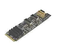 Oxxggkao Modulo di estensione PCIe M a due uscite di tipo E, velocità di trasferimento dati 10 Gbps per USB 3 versione 2 e collegamento di archiviazione PCIe USB C espansione