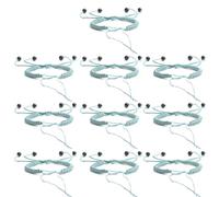 Oxxggkao Multikolor Bracciale Cinese Corda Nodo Braide Handchains Artigianale Collane Da Polso Versatile Ornamenti Giornaliero Indossare Jewely, Taglia unica, come descritto