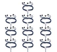 Oxxggkao Multikolor Bracciale Cinese Corda Nodo Braide Handchains Artigianale Collane Da Polso Versatile Ornamenti Giornaliero Indossare Jewely, Taglia unica, come descritto