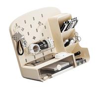 Oxxggkao Organizzatori da scrivania portatili con sistemi Pegboard Stili Cassetto Scatola di Immagazzinaggio Cosmetici Scuola Ufficio Casa Accessori da scrivania Organizzatori da scrivania con