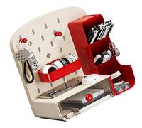 Oxxggkao Organizzatori da scrivania portatili con sistemi Pegboard Stili Cassetto Scatola di Immagazzinaggio Cosmetici Scuola Ufficio Casa Accessori da scrivania Organizzatori da scrivania con