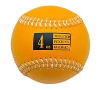 Oxxggkao Palla da baseball ponderata ergonomica per allenamento al centro resistenza per uso interno ed esterno in pelle sintetica