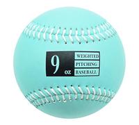 Oxxggkao Palla da baseball ponderata ergonomica per allenamento al centro resistenza per uso interno ed esterno in pelle sintetica