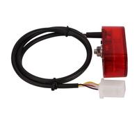 Oxxggkao Parafango anteriore e posteriore per scooter elettrico con luce di stop allargata parafango protezioni piastra scooter per scooter parte allargata parafango