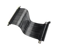 Oxxggkao PCIE 5.0 X16 Risers Cable Adattatori di estensione GPU flessibili per migliorare i flussi d'aria e le prestazioni 180 ° Direzione parallela GPU adattatori di estensione