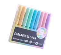 Oxxggkao Penne gel cancellabili da 0, 6 mm, revisione con, Macarons | Set per la marcatura dello studio delle annotazioni sulla scrivania del pianificatore appunti classe