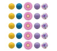 Oxxggkao Perline creative in silicone per la creazione di portachiavi sblocca le possibilità con varie forme e colori per creare set per ragazze per ragazze adolescenti set di perline per adulti