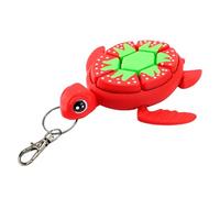 Oxxggkao Portachiavi con ciondolo a forma di tartarughe stampate in 3D a tema frutta, per studenti e adulti, riduce lo stress e lo zaino da appendere come decorazione per borse