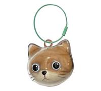 Oxxggkao Portachiavi con ciondolo trasparente per riporre i capelli, ciondolo per animali domestici, ciondolo per zaino e borsa, decorazione per gatti e pellicce commemorative