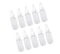Oxxggkao Pratico modello di miscelazione della vernice bottiglia 10pcs dispenser per modellismo con facile controllo del colore e conservazione bottiglie di miscelazione trasparenti