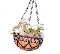 Oxxggkao Retro Portavasi da appendere alla parete, per decorare balcone, giardino, retro