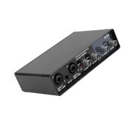 Oxxggkao Scheda audio musicale USB di grado studio con frequenza di campionamento 24 bit 192 khz per musicisti ed emittenti che catturano una scheda audio chiara voce seize